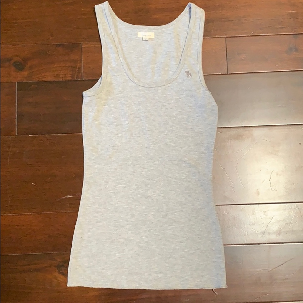 Abercrombie & Fitch size small gray tank